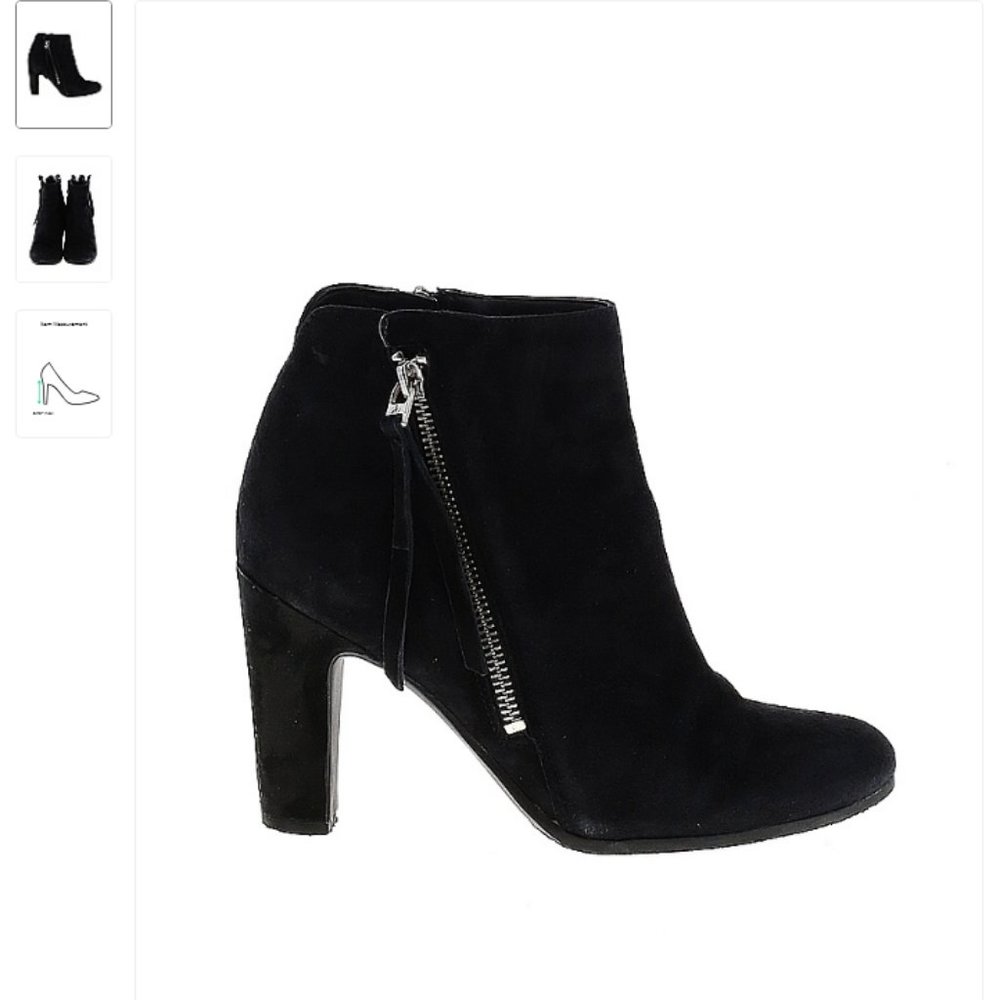 Sam Edelman Black 6.5 Ankle Boots